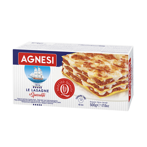 Agnesi Lasagne pasta 500g